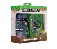 Набор контейнер и бутылка YES Minecraft Разноцветный 2 предмета (450144)