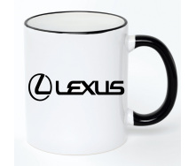 Чашка No Brand Lexus 330 мл Белый (chaska-ab-10-30)
