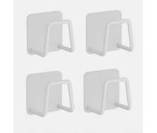 Крючок для кухни из нержавеющей стали держатель ANbeauty 4 шт White (AN0103394)