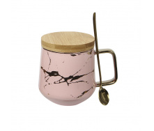 Чайная чашка No Brand B2024 400 мл Pink 13157-83962
