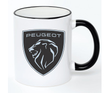 Чашка No Brand Peugeot 330 мл Белый (chaska-ab-10-22)