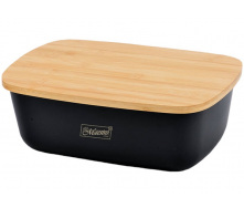 Хлебница Maestro MR-1770 35х21х21 см Черный (2104618635)
