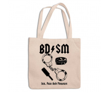 Эко-сумка шоппер с принтом 