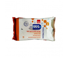 Салфетки для уборки Sano 99.9% Antibacterial 50 шт (7290013848345)