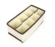 Органайзер тканевый в шкаф для хранения 8 ячеек ANbeauty Beige (AN0103409)