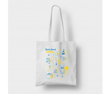 Эко-сумка шоппер с патриотическим принтом 