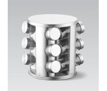 Набор емкостей для специй Maestro MR-1725 17,3х17,3х20,3 см 12 шт Сталньой (100385240)