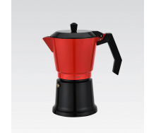 Кофеварка гейзерна Maestro 300 мл Черно-красный MR-1657-6