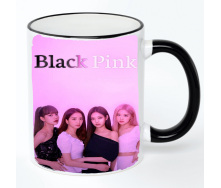 Чашка No Brand blackpink k pop 330 мл Разноцветный (chaskpop-8)