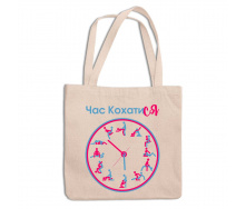 Эко-сумка шоппер с принтом 