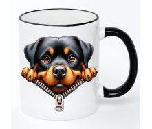 Чашка No Brand Собака 330 мл Разноцветный (chaska-dog-58)