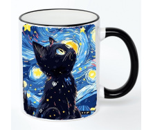 Чашка No Brand Cat 330 мл Разноцветный (chaska-cat-13)