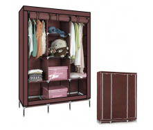 Тканевый складной шкаф для одежды и обуви 175х130х45 см OPT-TOP Storage Wardrobe 88130 AN (1756374602)