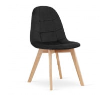 Кресло Jumi Colin 81.5х44 см Black