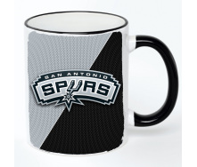 Чашка No Brand san antonio spurs 330 мл Разноцветный (chaskazz-14)