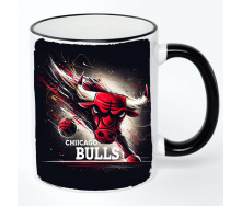 Чашка No Brand chicago bulls 330 мл Разноцветный (chaskazz-29)