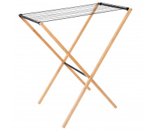 Сушка для белья напольная Casa Si Bamboo Dryer S 800х855х460 мм Черно-коричневый (CS92303W06)