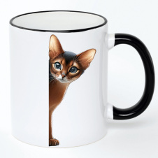 Чашка No Brand Cat 330 мл Разноцветный (chaska-cat-5)