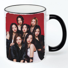 Чашка No Brand babymonster k pop 330 мл Разноцветный (chaskpop-5)