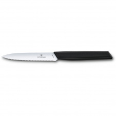 Кухонный нож для чистки Victorinox Swiss Modern Paring 10 см Черный (6.9003.10W)