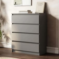 Комод No Brand NT-215 80x40x100 см Антрацит (13828450)