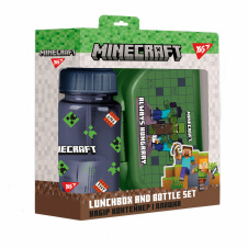 Набор контейнер и бутылка YES Minecraft Разноцветный 2 предмета (450144)
