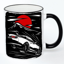 Чашка No Brand Авто 330 мл Разноцветный (chaska-auto-3)