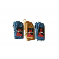 Набор многоразовых мешков для сырой рыбы и мяса желто-голубые VS Thermal Eco Bag 3 шт