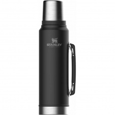 Фото - Термос Stanley Classic Bottle 1 L Черный (1081-10-08266-002) Термос Stanley Classic Bottle 1 L Черный (1081-10-08266-002)