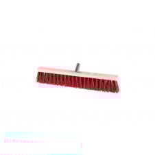 Щетка уличная MASTERTOOL GM без ручки 500х60х90 мм ПЭ+ПВХ деревянная колодка под черенок (14-6357)