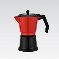 Кофеварка гейзерна Maestro 300 мл Черно-красный MR-1657-6