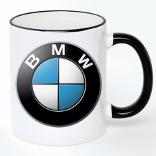 Чашка No Brand Bmw 330 мл Белый (chaska-ab-10-1)