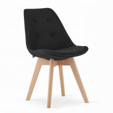 Кресло LEOBERT NORI 84х48.5 см Black