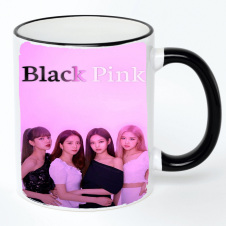 Чашка No Brand blackpink k pop 330 мл Разноцветный (chaskpop-8)