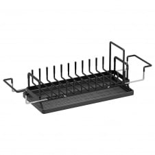 Сушилка для посуды с ковриком DRT К3 50.4х16.6 см Черный (H051320)