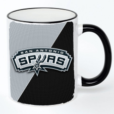 Чашка No Brand san antonio spurs 330 мл Разноцветный (chaskazz-14)