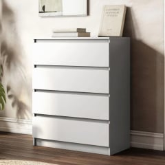 Комод No Brand NT-215 80x40x100 см Белый (13828448) Тернополь