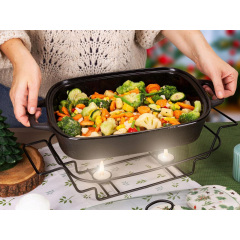 Мармит Kamille 49x26.5x12 см 3.5 л Черный (KM 6429) Луцк