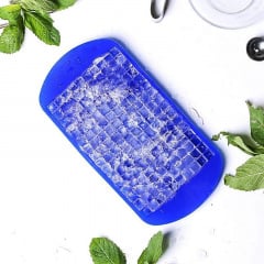 Набор силиконовых форм для льда Ice Кубики 160 ячеек 23х12 см 2 шт Красно-синий (C051361-51362) Дрогобич