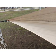 Тент навес затеняющий квадратный No Brand 300x300 см Бежевый (2575086678) Киев