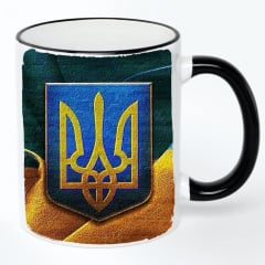 Чашка патриотическая No Brand 330 мл Разноцветный (chaska-patriot-33) Ивано-Франковск