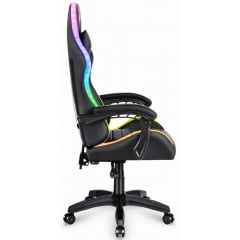 Компьютерное кресло Hell's HC-1003 LED RGB Black (5904204981866) Львов