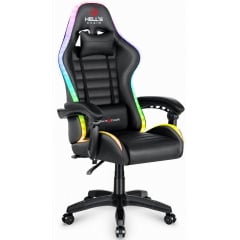 Компьютерное кресло Hell's HC-1003 LED RGB Black (5904204981866) Львов