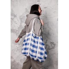Шопер большой VS Thermal Eco Bag клетчатый Черкаси