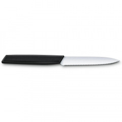 Кухонный нож для чистки Victorinox Swiss Modern Paring 10 см Черный (6.9003.10W) Королёво