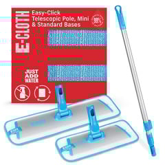 Набор швабра для мытья полов e-Cloth Easy-Click Telescopic Pole + Mini 743534 Киев