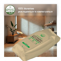 Влажные салфетки для уборки Smart&Clean Биоразлагаемые 50 шт (SC2302520) Суми
