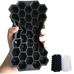 Силиконовая форма для льда VR 22 x 11,5 см Черный (H051357) Кропивницький