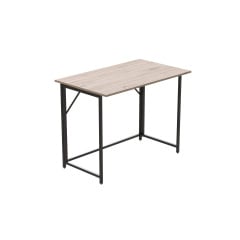 Стол раскладной Морис 900 Ferrum-decor 75x90x50 см Черно-бежевый (MORI902) Измаил