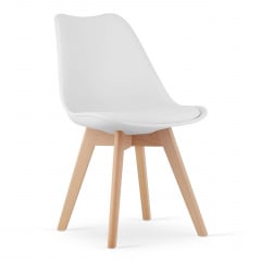 Кресло LEOBERT Mark 81.5х47 см White Киев